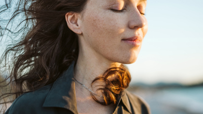 Women with calm expression and eyes closed.jpg